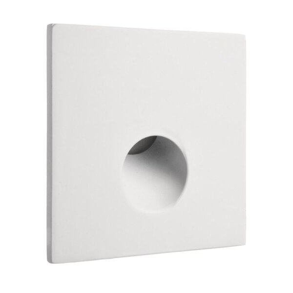 Mechanisches Systemzubehör, Abdeckung eckig weiß Auge für Alwaid, Länge: 75 mm, Breite: 75 mm, Höhe: