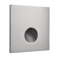 Mechanisches Systemzubehör, Abdeckung eckig Hellgrau...