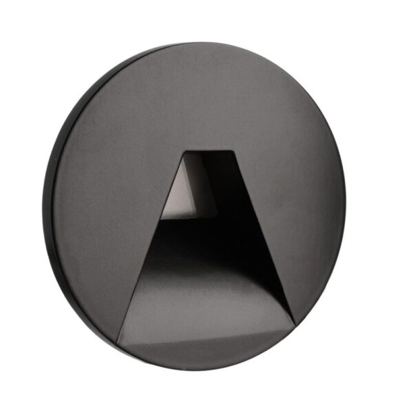 Mechanisches Systemzubehör, Abdeckung rund schwarz Winkel für Alwaid, Höhe: 19.8 mm, Durchmesser: 75