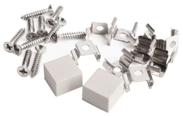 Mechanisches Systemzubehör, Montageset für D Flex Line 10,0 x 10,0 mm