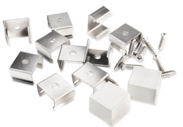 Mechanisches Systemzubehör, Montageset für D Flex Line 16,0 x 15,0 mm