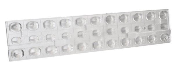 Mechanisches Systemzubehör, 20° Linse für Deckenaufbauleuchte Draconis Symmetrisch, Länge: 285 mm, B