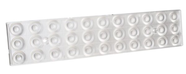 Mechanisches Systemzubehör, 30° Linse für Deckenaufbauleuchte Draconis Symmetrisch, Länge: 285 mm, B