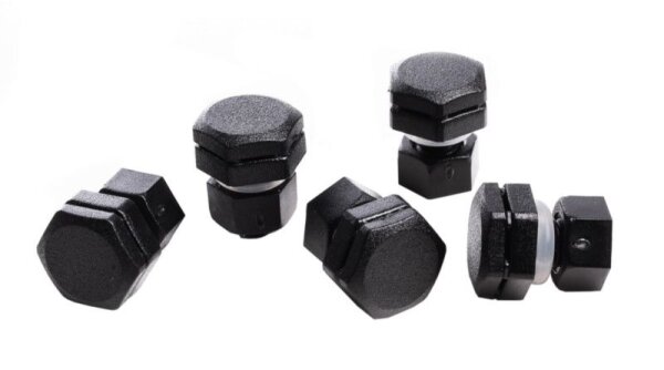 Mechanisches Montagezubehör, Druck-/Feuchtigkeitsausgleichsventil, 380ml/min, M5, IP67, 5er Set, IP