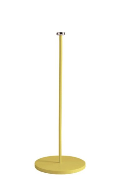 Mechanisches Systemzubehör, Standfuß für Magnetleuchte Miram Gelb, Höhe: 270 mm, Durchmesser: 102 mm