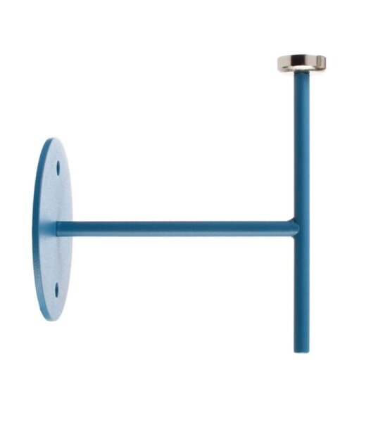 Mechanisches Systemzubehör, Wandhalter für Magnetleuchte Miram Blau, Breite: 85 mm, Höhe: 96 mm