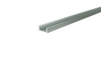 Profil, U-Profil flach AU-01-10, 2m, Silber, Aluminium,...