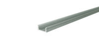 Profil, U-Profil flach AU-01-10, 2m, Silber, Aluminium,...