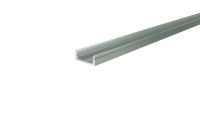Profil, U-Profil flach AU-01-12, 1m, Silber, Aluminium,...