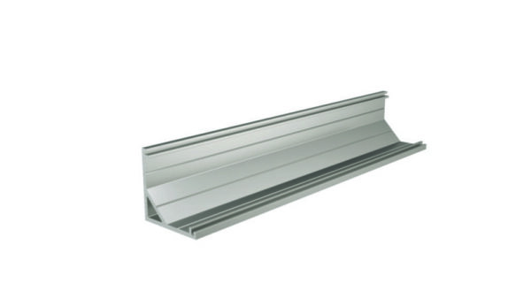 Profil, Eck-Profil AV-03-12, 3m, Silber, Aluminium, Matt, Eloxiert, Länge: 3000 mm, Breite: 25 mm, H