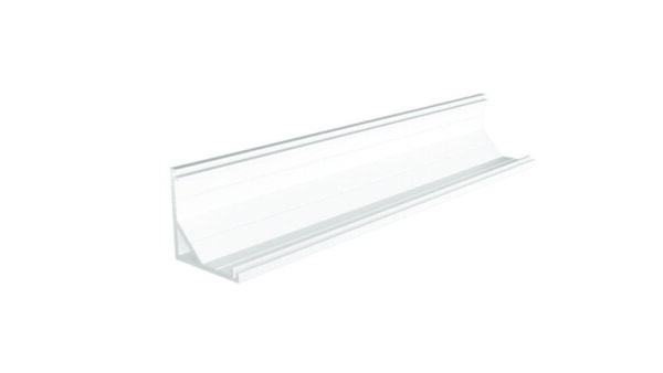 Profil, Eck-Profil AV-03-12, 2m, Weiß, Aluminium, Matt, Pulverbeschichtet, Länge: 2