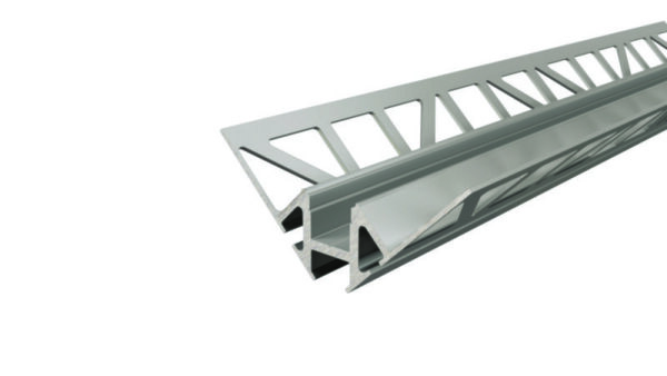 Profil, Fliesen-Profil Ecke innen EV-01-08, 2,5m, Silber, Aluminium, Matt, Eloxiert, Länge: 2500 mm,