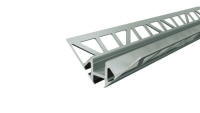 Profil, Fliesen-Profil Ecke innen EV-01-08, 2,5m, Silber,...