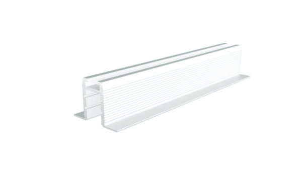 Profil, Trockenbau-Profil, Wand-Decke ET-03-10, 2,5m, Weiß, Aluminium, Matt, Pulverbeschichtet, Läng