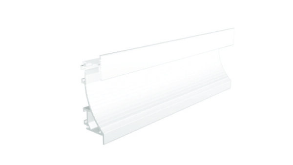 Profil, Trockenbau-Profil, Wandvoute EL-02-12, 2m, Weiß, Aluminium, Matt, Pulverbeschichtet, Länge: