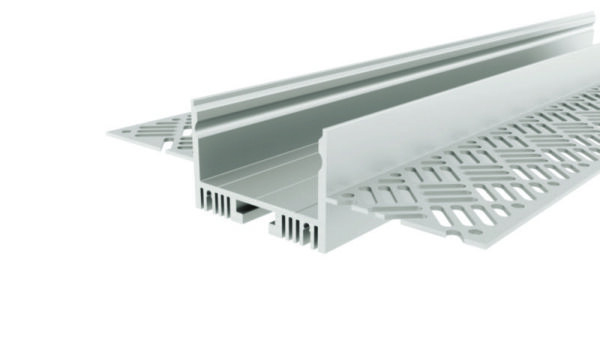 Profil, Trockenbau-Profil, Wand-Decke EU-01-36, 3m, Silber, Aluminium, Naturbelassen, Länge: 3000 mm
