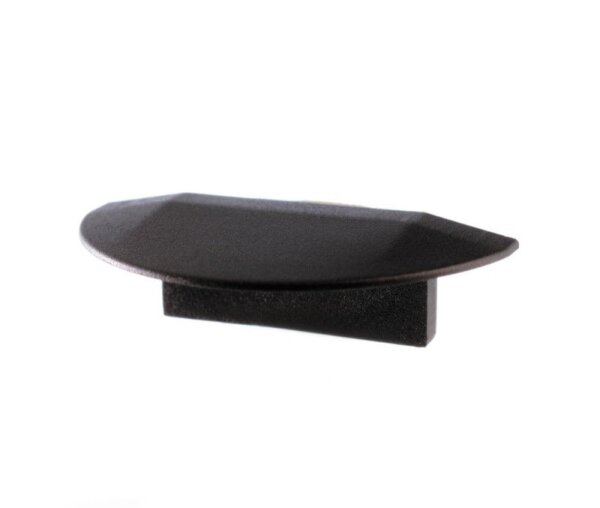 Profil Endkappe, Endkappe P-ET-01-10 Set 2 Stk, Schwarz, Kunststoff, Länge: 25 mm, Breite: 16 mm, Hö