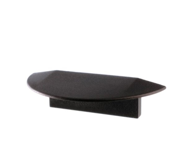 Profil Endkappe, Endkappe P-ET-01-12 Set 2 Stk, Schwarz, Kunststoff, Länge: 27 mm, Breite: 16 mm, Hö