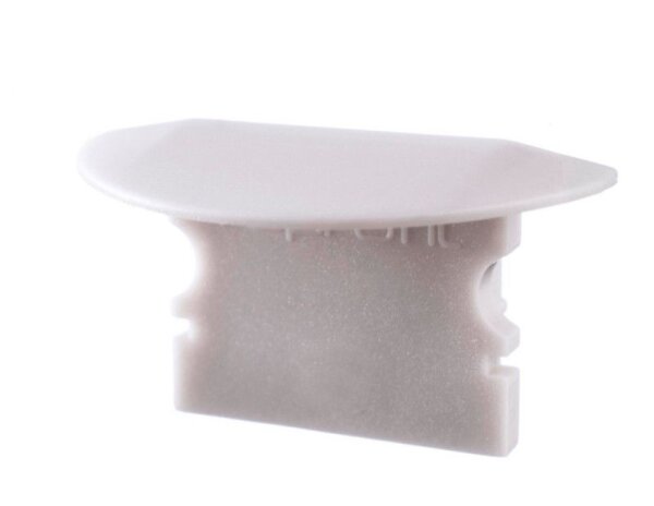 Profil Endkappe, Endkappe P-ET-02-12 Set 2 Stk, Grau, Kunststoff, Länge: 27 mm, Breite: 16 mm, Höhe: