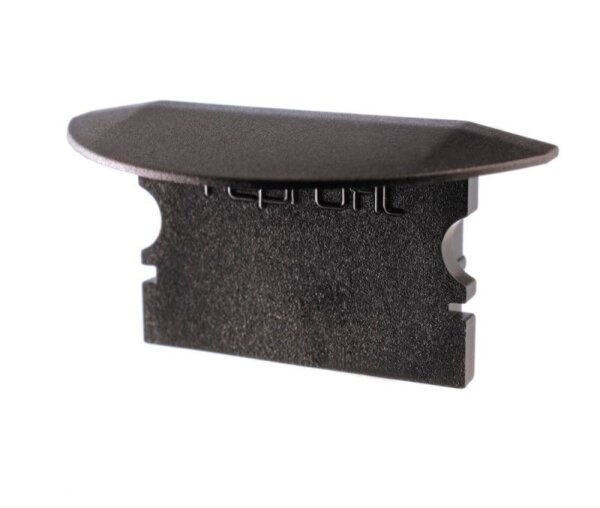 Profil Endkappe, Endkappe P-ET-02-15 Set 2 Stk, Schwarz, Kunststoff, Länge: 30 mm, Breite: 16 mm, Hö