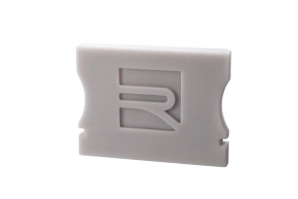 Profil Endkappe, Endkappe P-AU-02-20 Set 2 Stk, Grau, Kunststoff