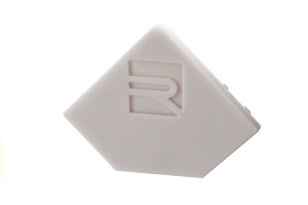 Profil Endkappe, Endkappe P-EV-01-08 Set 2 Stk, Grau, Kunststoff