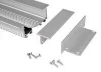 Profil Endkappe, Endkappe P-EL-02-12 Set 2 Stk, Grau,...