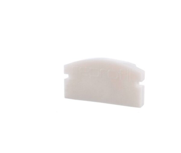 Profil Endkappe, Endkappe F-AU-01-10 Set 2 Stk, Weiß, Kunststoff, Länge: 16 mm, Breite: 6 mm, Höhe: