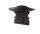 Profil Endkappe, Endkappe F-ET-02-08 Set 2 Stk, Schwarz, Kunststoff, Länge: 23 mm, Breite: 16 mm, Hö