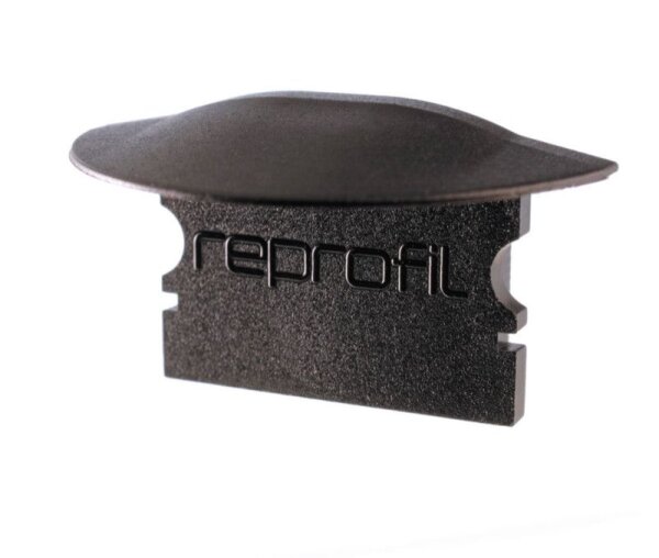 Profil Endkappe, Endkappe F-ET-02-15 Set 2 Stk, Schwarz, Kunststoff, Länge: 30 mm, Breite: 16 mm, Hö