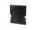 Profil Endkappe, Endkappe H-AU-02-12 Set 2 Stk, Schwarz, Kunststoff, Länge: 18 mm, Breite: 6 mm, Höh