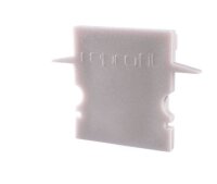 Profil Endkappe, Endkappe H-ET-02-12 Set 2 Stk, Grau,...