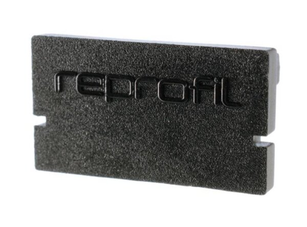 Profil Endkappe, Endkappe H-AU-01-15 Set 2 Stk, Schwarz, Kunststoff, Länge: 21 mm, Breite: 6 mm, Höh