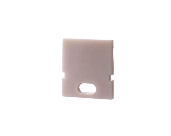 Profil Endkappe, Endkappe H-AU-01-05 Set 2 Stk, Weiß, Kunststoff