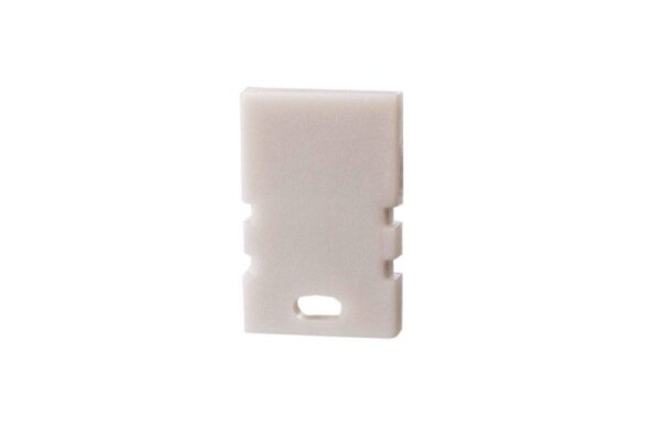 Profil Endkappe, Endkappe H-AU-02-05 Set 2 Stk, Weiß, Kunststoff