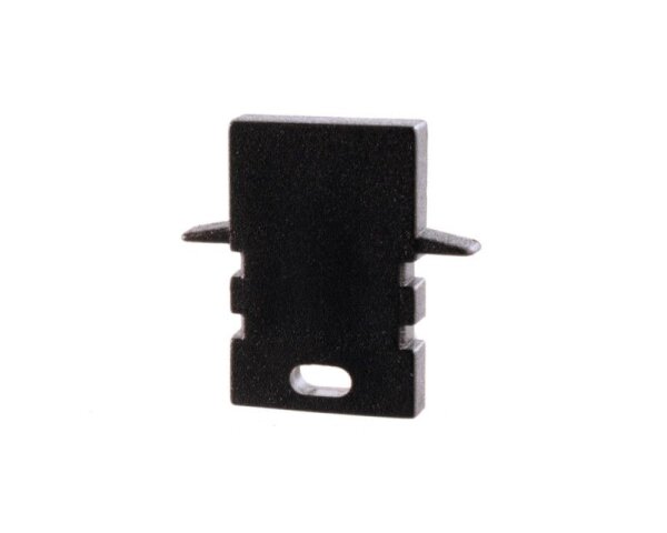 Profil Endkappe, Endkappe H-ET-02-05 Set 2 Stk, Schwarz, Kunststoff