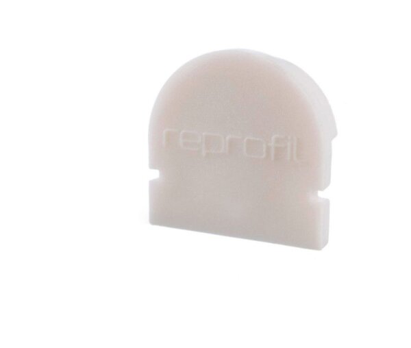Profil Endkappe, Endkappe R-AU-01-10 Set 2 Stk, Weiß, Kunststoff, Länge: 16 mm, Breite: 6 mm, Höhe: