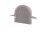 Profil Endkappe, Endkappe R-ET-01-10 Set 2 Stk, Grau, Kunststoff, Länge: 25 mm, Breite: 6 mm, Höhe: