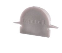 Profil Endkappe, Endkappe R-ET-01-12 Set 2 Stk, Grau,...