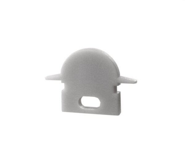 Profil Endkappe, Endkappe R-ET-01-05 Set 2 Stk, Grau, Kunststoff