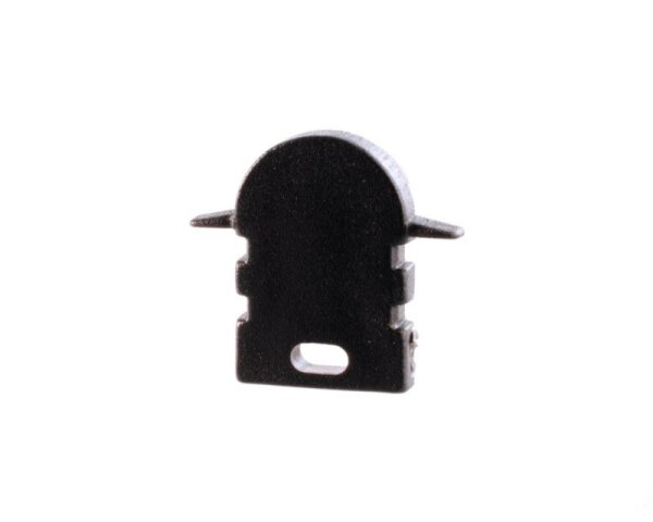 Profil Endkappe, Endkappe R-ET-02-05 Set 2 Stk, Schwarz, Kunststoff