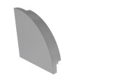 Profil Endkappe, Endkappe R-AV-03-12 Set 2 Stk, Grau,...