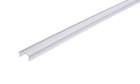 Profil Abdeckung, Abdeckung F-01-10, 2m, matt, PMMA,...