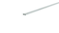 Profil Abdeckung, Abdeckung F-01-05, 1m, klar, PMMA,...
