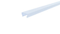 Profil Abdeckung, Abdeckung H-01-12, 1m, milchig, PMMA,...