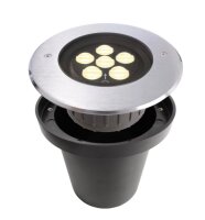 Bodeneinbauleuchte, Canum Asymmetrisch, 12 W, 3000 K,...