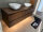 Waschbecken Unterschrank LED Leuchte 230VAC  in Box mit Bewegungsmelder LED ca.15W/m mit Bewegungsmelder max.0,5-15min Warmweiß 3000K -MADE IN GERMANY-