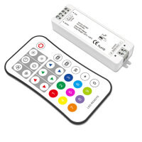 LED FUNK Digital-Controller für 8-1024 Pixel inkl. Fernbedienung, 12-24V DC, 8A L0xB0xH0mm passend zu LIN-24-720-D-RGB-08-20-05 max 6m
