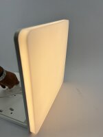 EIONLED LUMINORIO ECKIG Renovierungsleuchte mit flexiblem Deckeleuchte Aufbaumontage color Switch 3000K/4000K/6000K IP54 Ra80 24W 3000lm 280x280