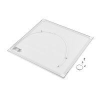 Einlegepanel, Standard 600x600 mm, RGB/2700-6500 K, 88 W, Weiß, Spannungskonstant, 24 V/DC, IP 40